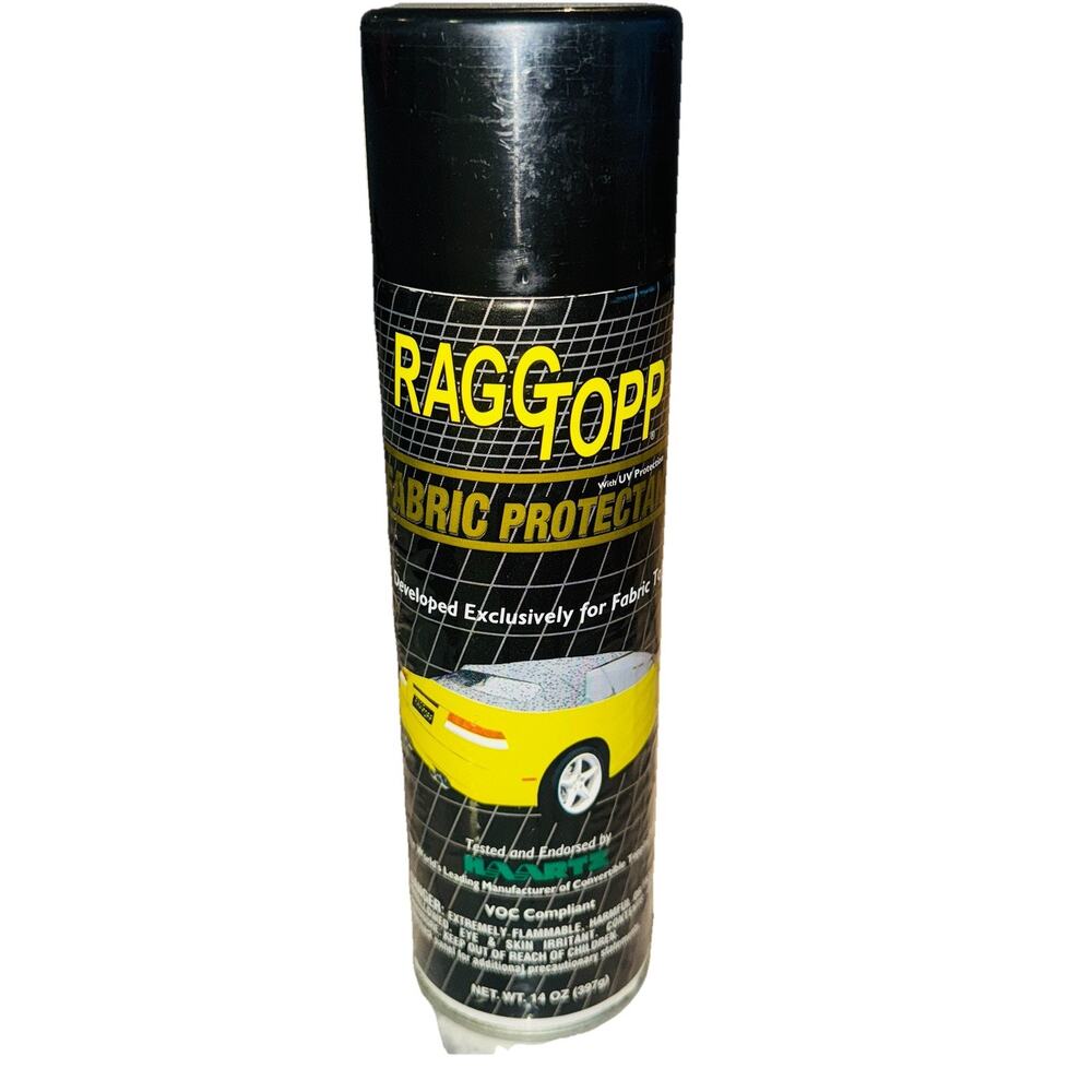 NEW RaggTopp Convertible Car Care Fabric Cleaner and UV Protector 14 Oz
